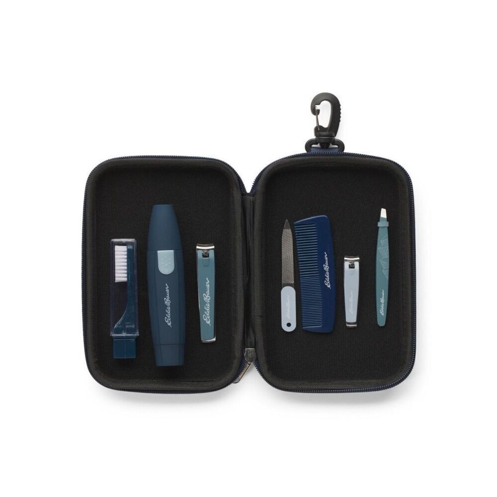 Eddie Bauer Set of 7 Durable Stainless Steel Versatile Manicure Tools